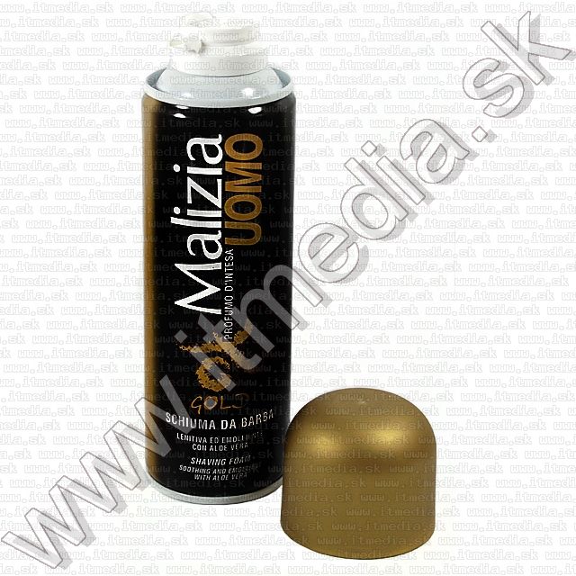 Image of Malizia UOMO Shaving Foam (300 ml) *Gold* (IT4057)