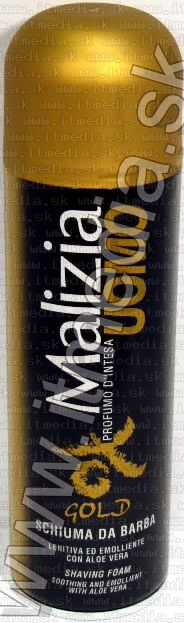 Image of Malizia UOMO Shaving Foam (300 ml) *Gold* (IT4057)