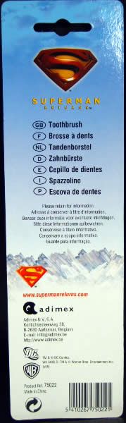 Image of Superman Toothbrush 3D (IT3571)