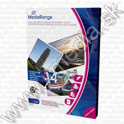 Image of Mediarange Double Side MATT Photopaper A4 250g (50pk) (IT12154)