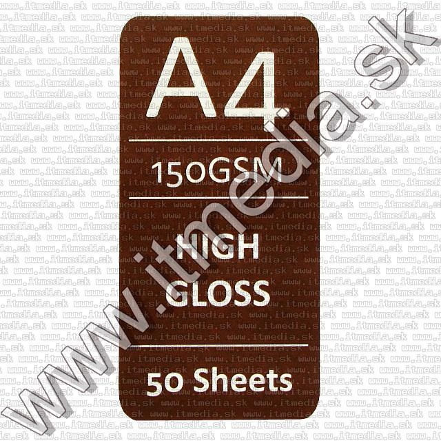 Image of Mirror Glossy Photo Paper A4 150g (50pk) (IT5915)