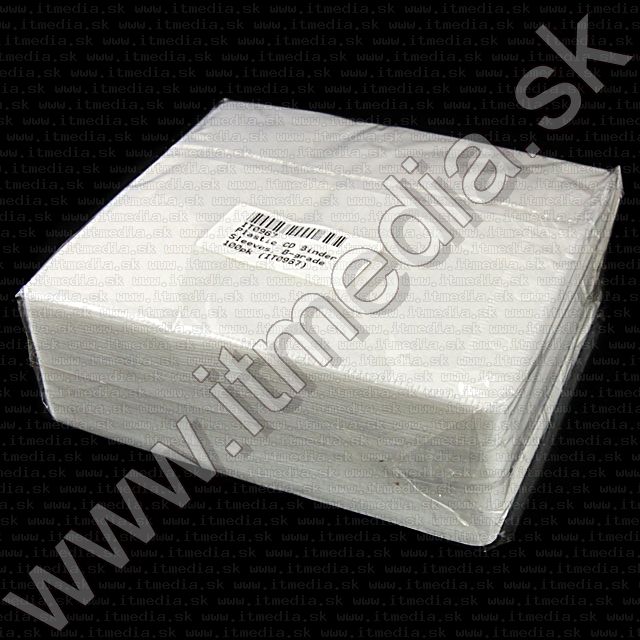 Image of Plastic CD Binder Sleeves, B-grade 100pk 2CD (IT0967)