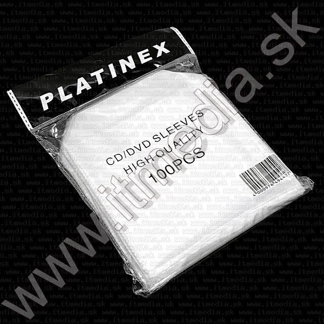Image of *B-grade* PVC Plastic CD Sleeves with closer 100pk (IT7557)