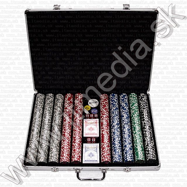 Image of IT Media 1000 pcs Poker Set, TL1100 INFO !!! (IT0376)