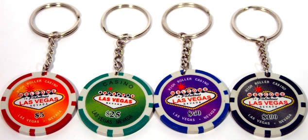 Image of Poker Chip Keyhanger (IT3716)