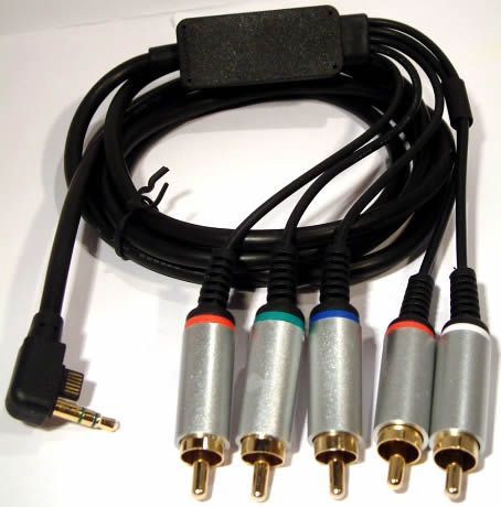 Image of PSP-2000 (PlayStation Portable) Component AV Cable (IT3190)
