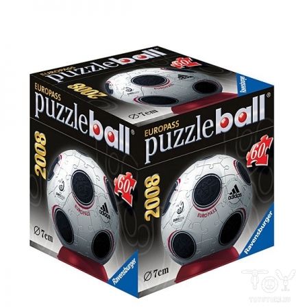 Image of Ravensburger PuzzleBall 2008 EuroPass 7cm 60pcs (IT9078)