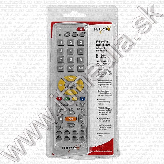Image of Heitech Universal Remote Controll *018* (IT8292)