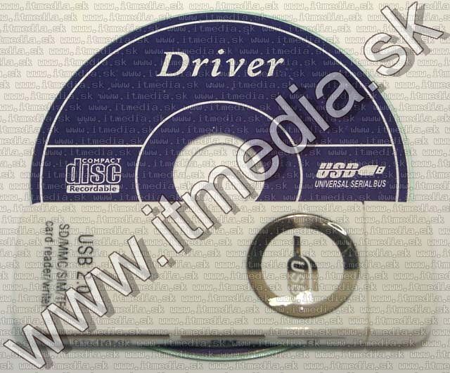 Image of IT Media USB 1.1 SD-microSD-SIMcard Reader (IT4341)