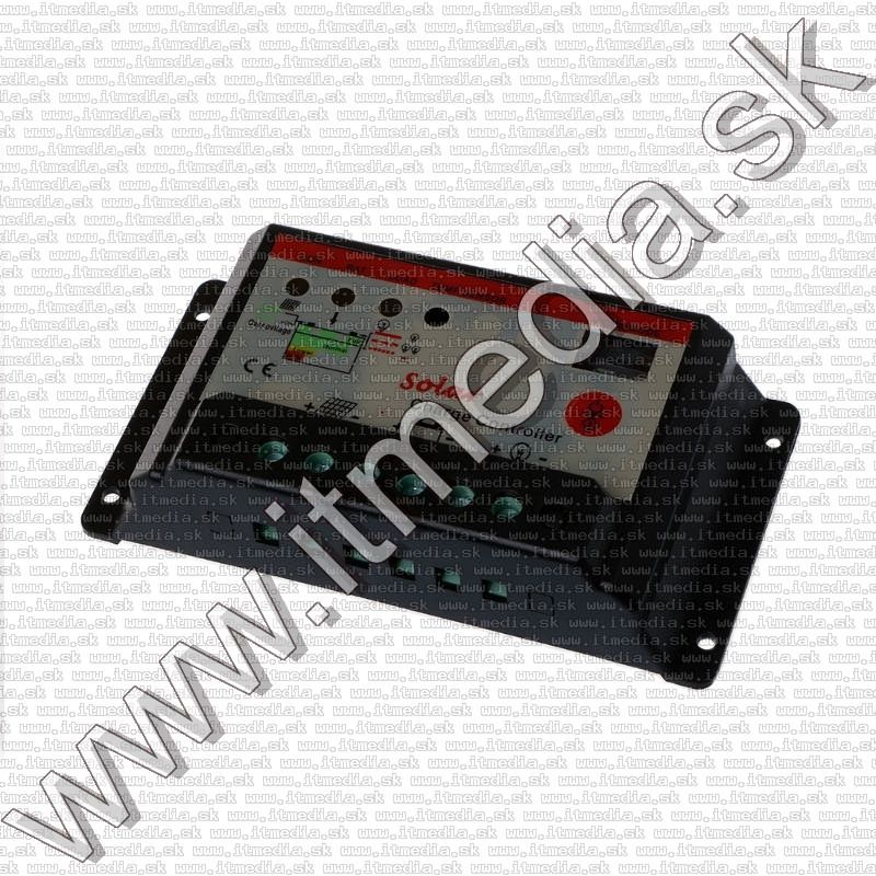 Image of Napelemes Töltő Elektronika 12V 10A LED info! (IT13307)