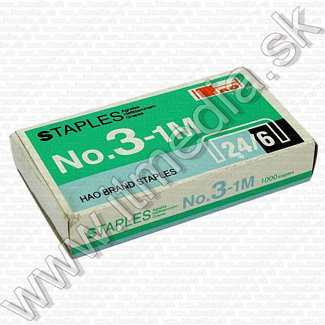 Image of Tűzőgép kapocs 24/6 1000 darab (IT0870)