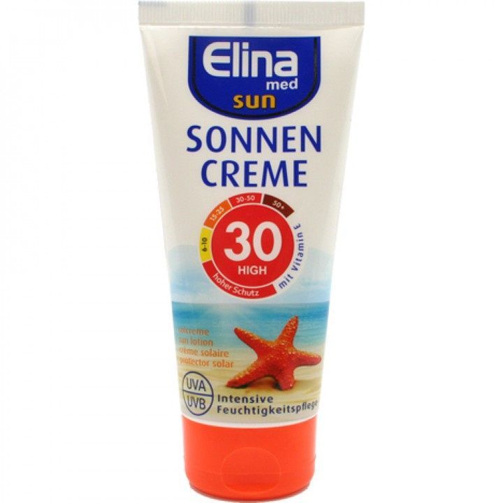 Image of Elina med Sun Cream FP30 100ml (IT13970)