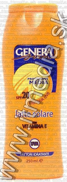 Image of Genera Sun Milk SPF20 250ml EXP 05/2016 (IT4285)