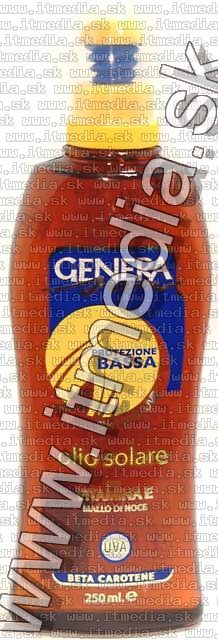 Image of Genera Sun Oil SPF6 250ml (IT4284)