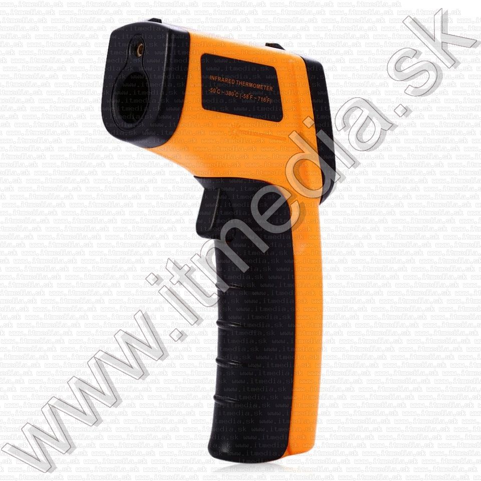 Image of Infravörös Digitális Hőmérő (érintkezés mentes) lézeres célzóval  -50..+330C (IT11062)