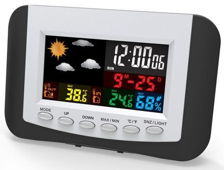 Image of Fiesta Digital WIRELESS Weather Station with Colour LCD (43970) (IT14264)