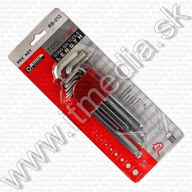 Image of Allen Wrench set 9-part HEX HG-201 (RB-012) (IT3204)