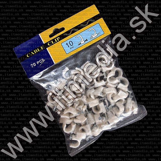 Image of Noname Cable Clip 10mm 100-set (IT0902)