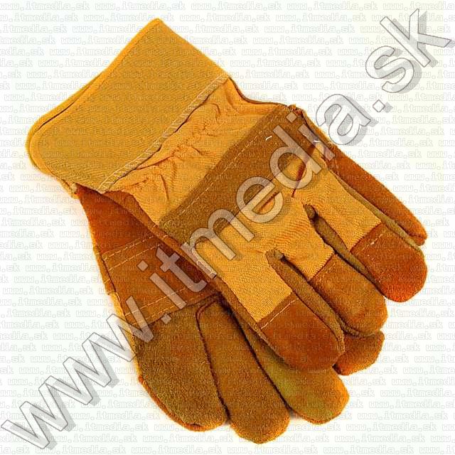 Image of Leather Work Gloves, 1pair (IT2184)
