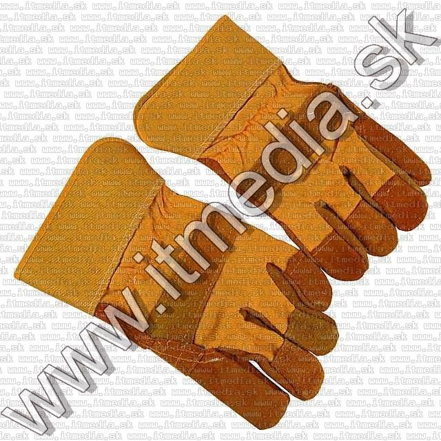 Image of Leather Work Gloves, 1pair (IT2184)