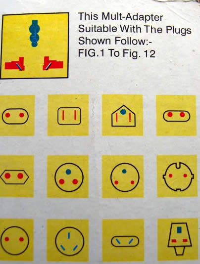 Image of Universal EU World Travel Socket Converter (IT3869)