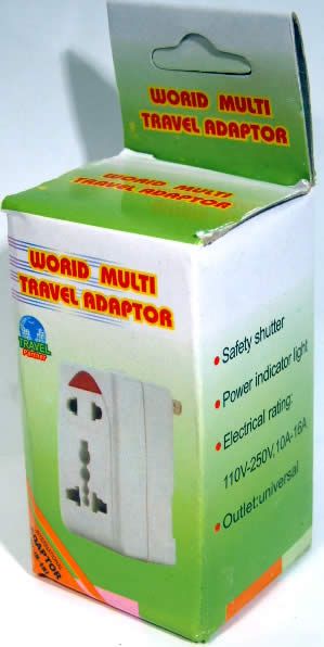 Image of Universal Travel Socket Converter BULK info! (IT3298)