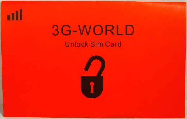 Image of I-Phone Unlocking Turbo SIM Card (SIM-02) (IT3343)