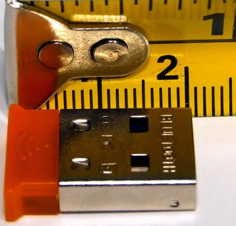 Image of Bluetooth v2.0 *nano* USB dongle Vista ready *Orange* (IT3990)