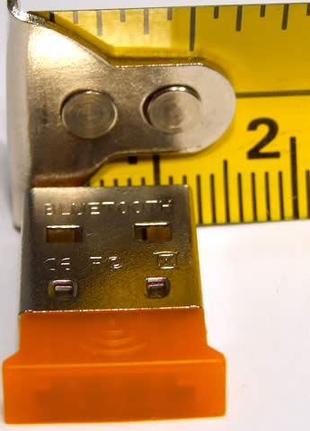Image of Bluetooth v2.0 *nano* USB dongle Vista ready *Orange* (IT3990)