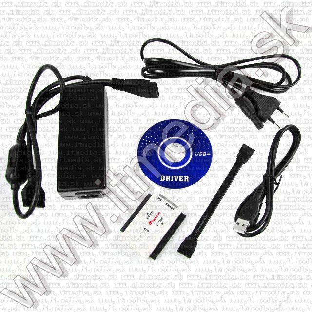 Image of IT Media USB 2.0 to 2xIDE + SATA converter *OTB* (IT5721)