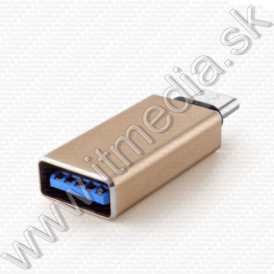 Image of USB 3.1 to USB-C (3.1) adapter *Black* Metal (IT11970)