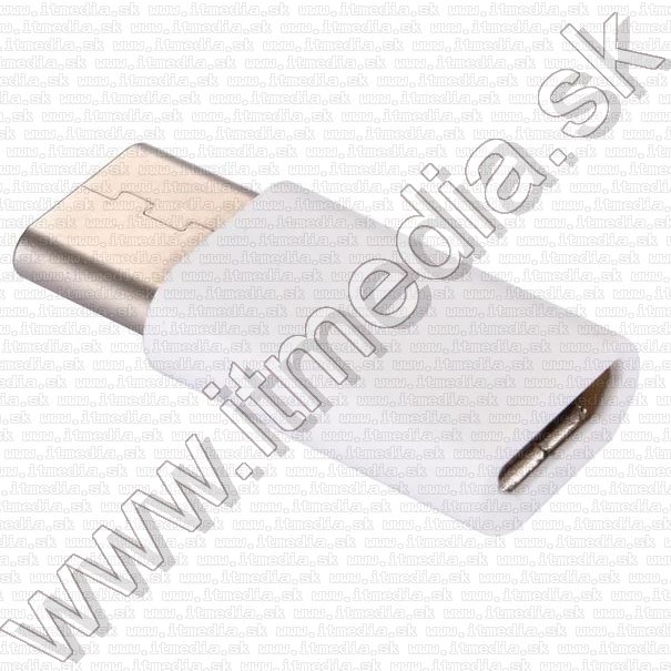 Image of Noname microUSB to USB-C (3.1) adapter *Bulk* White (IT11925)