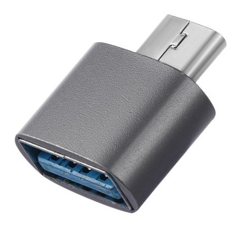 Image of USB A-F to USB-C (3.1) adapter *Bulk* Kék (IT14162)