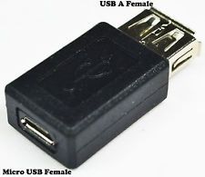 Image of USB OTG HOST Adapter (USB-Af/microUSB-Bf) (IT12404)