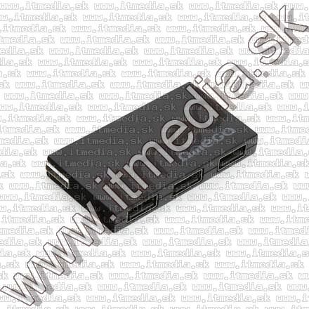 Image of Omega USB 2.0 HUB 4 port (42851) *Black* (IT12801)