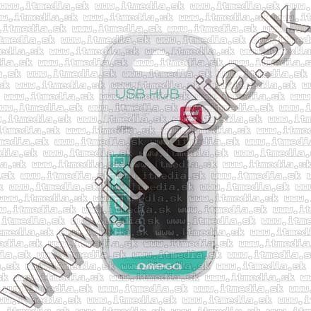 Image of Omega USB 2.0 HUB 4 port (42851) *Black* (IT12801)