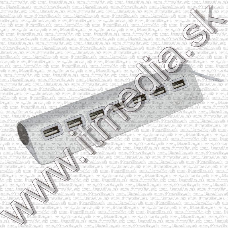 Image of Omega USB 2.0 Aluminium Hub 7port (IT12061)