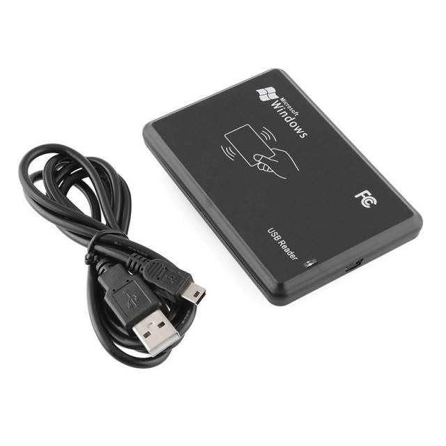 Image of USB RFID reader EM4001 EM4100 125kHz (IT10062)