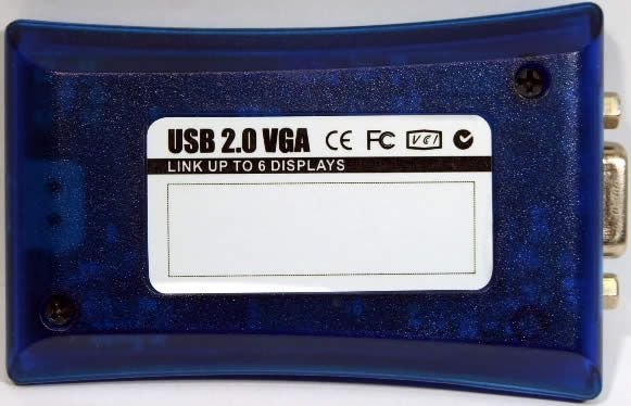 Image of WS Tech USB 2.0 VGA adapter WS-U20-VGA BULK (IT4161)