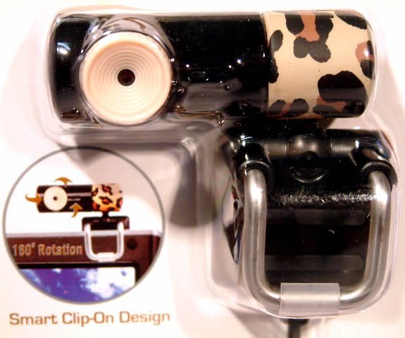 Image of G-Cube Lux Leopard WebCam GWL-835B Brown (IT2959)