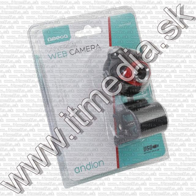 Image of Omega 300kpix USB webkamera C11SB Fekete+Piros (IT10842)