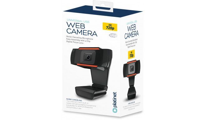 Image of Platinet 720p (1 Mpix) USB WebCam (IT14750)