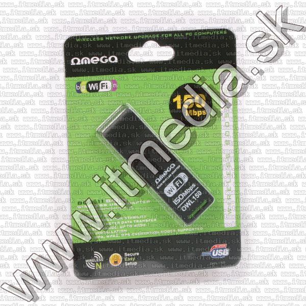 Image of Omega USB WLAN (WIFI) dongle150 MBit (802.11n) (IT8320)
