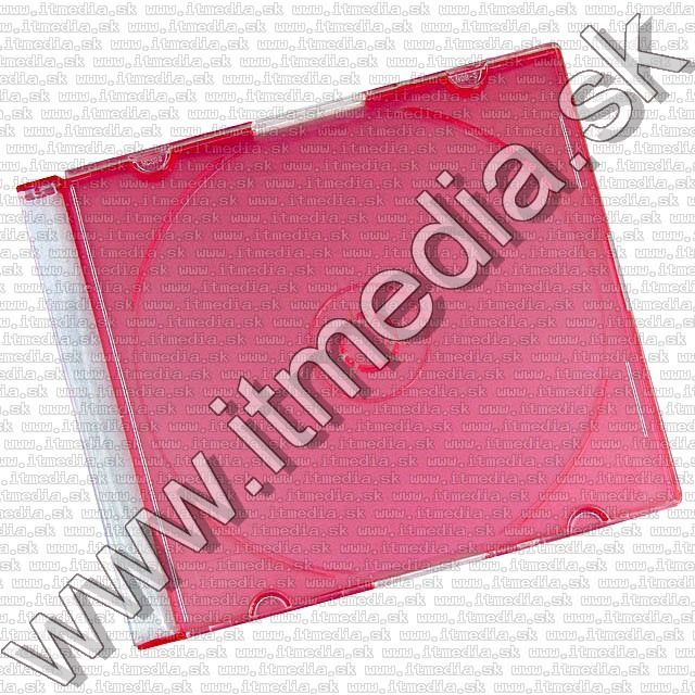Image of CD Case *OMEGA*, slim, ---COLOR--- 10-pack (IT5931)