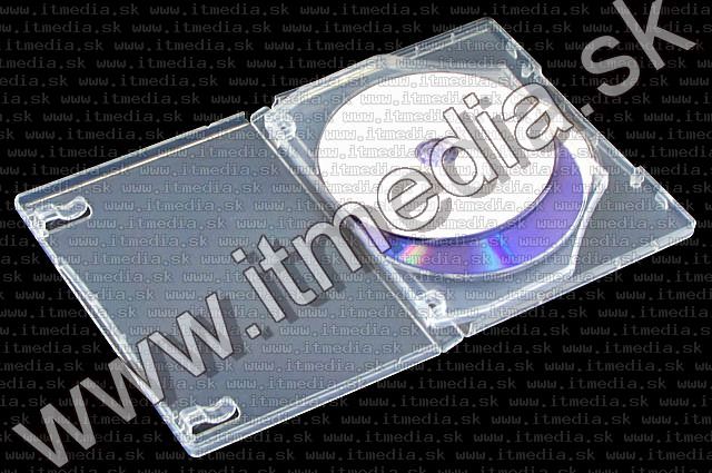Image of Nexpak M-lock DVD Case Clear, 3-disc, 14mm (IT3505)