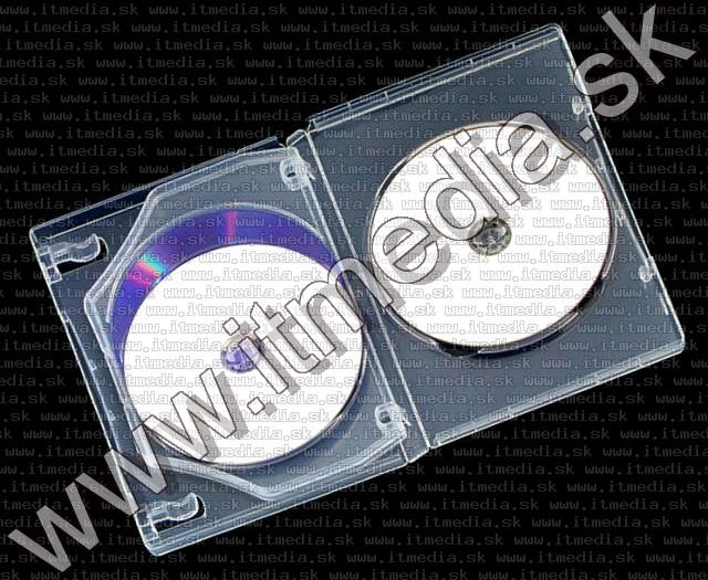 Image of Nexpak M-lock DVD Case Clear, 3-disc, 14mm (IT3505)