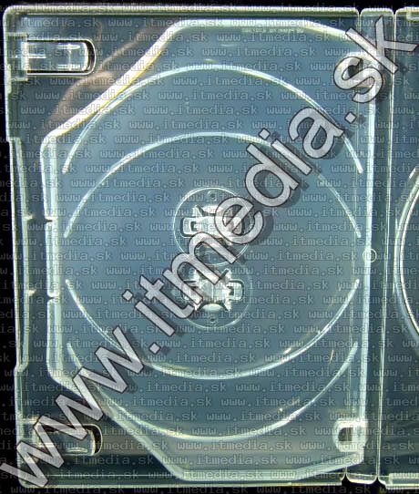 Image of Nexpak M-lock DVD Case Clear, 3-disc, 14mm (IT3505)