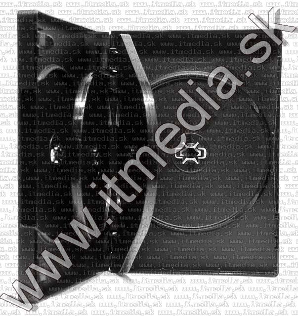 Image of Nexpak M-lock DVD Case Black, 6-disc, 26mm (IT3547)