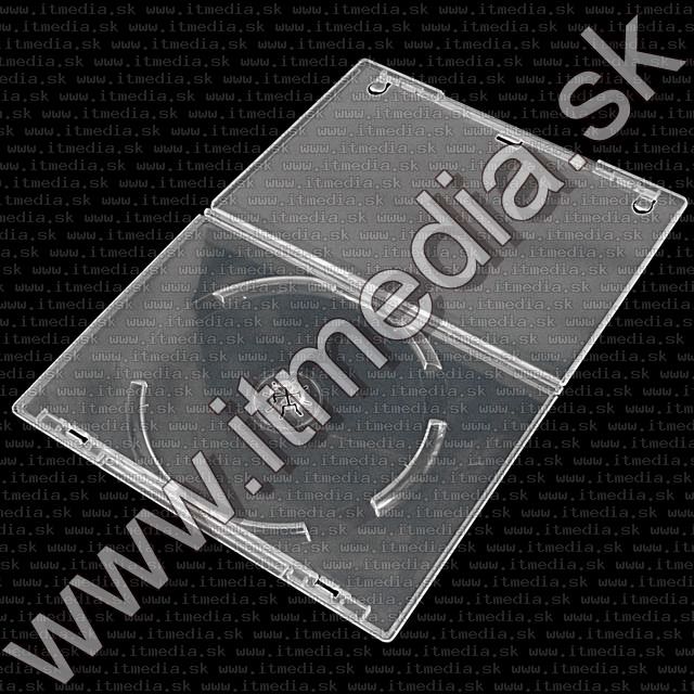 Image of Elite Slim DVD Case (7mm) *PREMIUM* **Super CLEAR** (IT7162)