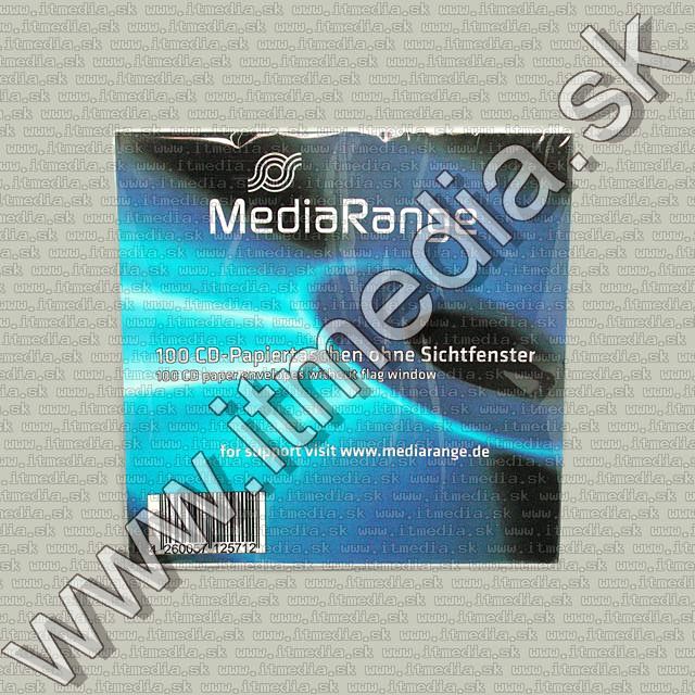 Image of Mediarange Paper CD Sleeves, ***OEM*** nowindow 100pk (IT10774)